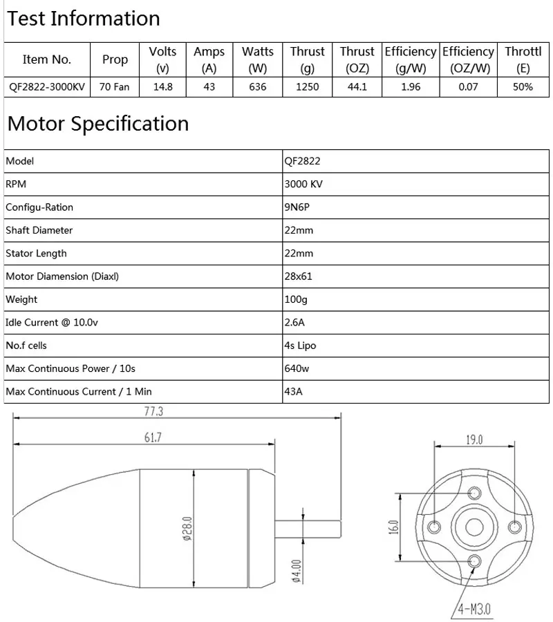 2822-3000KV