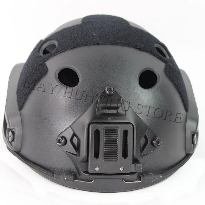 

High Quality Tactical Hunting Protection Gear PJ Fast Helmet Army Helmets Bike Cycling Military Airsoft Shooting Helmet Black