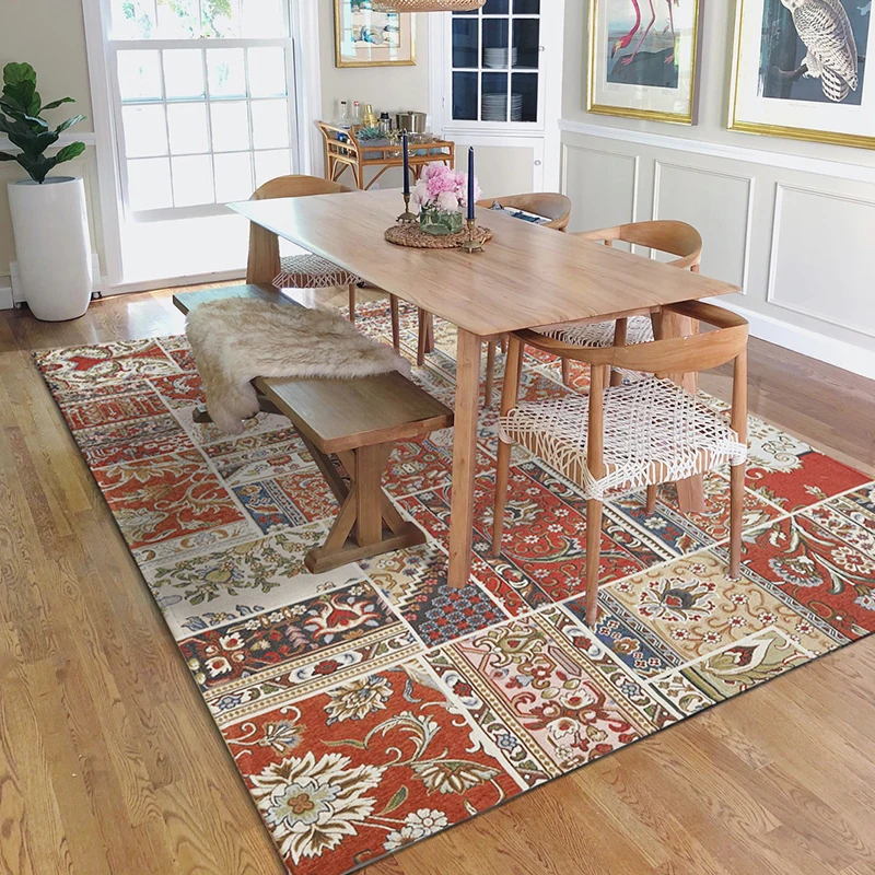 Mediterranean style cotton blending durable pattern