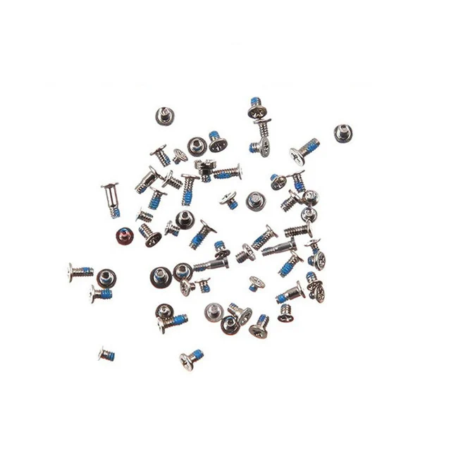 

HOUSTMUST 1lot complete Full Screw Set with Bottom Screws Replacment for iPhone 6 Plus