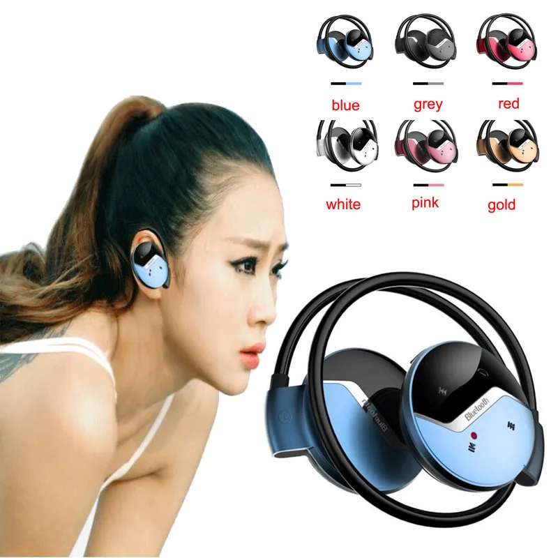 2016 Newest Mini Headphone 808 Bluetooth 4.0 Neckband Wireless Sports