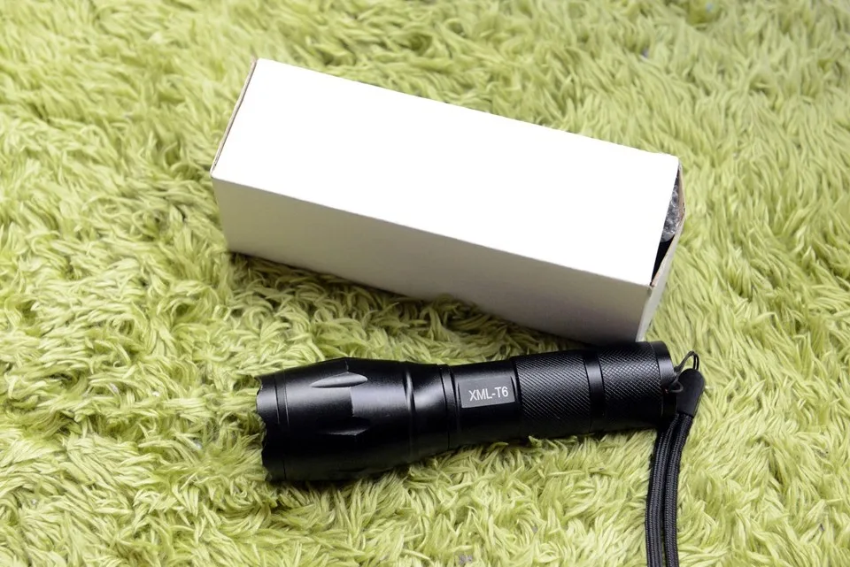 Фонарик светодиодный 6000 люмен XM L T6|tactical flashlight|led tactical flashlightzoomable flashlight |