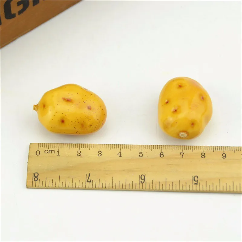 Color : POTATO LANGPIAOEZU Realistic 10pcs Mini Potato Foam Artificial Fake Fruit Vegetable For Home Wedding Decoration Cognitive Toy Dining Table Decoration Lifelike Color : POTATO LANGPIAOEZU Realistic 10pcs Mini Potato Foam Artificial Fake Fruit Vegetable For Home Wedding Decoration Cognitive Toy Dining Table Decoration Lifelike