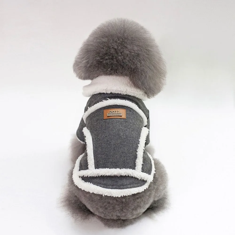

Fashion Dog Clothes Cotton Padded Jacket Pet Dogs Coat Soft Comfortable Thick Warm Autumn Winter Sweater Pet Supplies