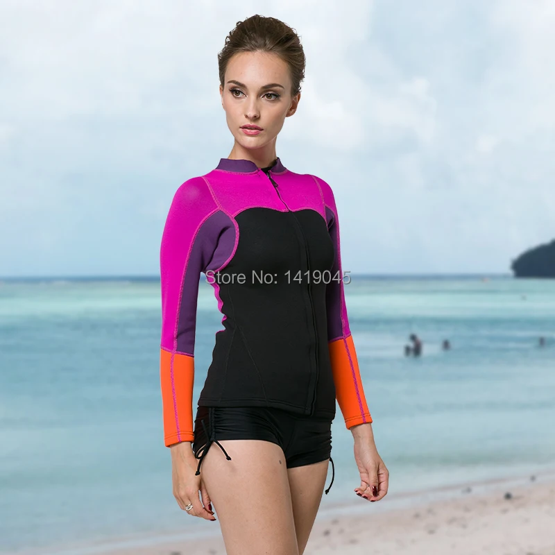 Sbart 2 мм неопреновый гидрокостюм для женщин подводное плавание костюм цельный профессиональный купальник для серфинга костюм для виндсерфинга мокрый костюм