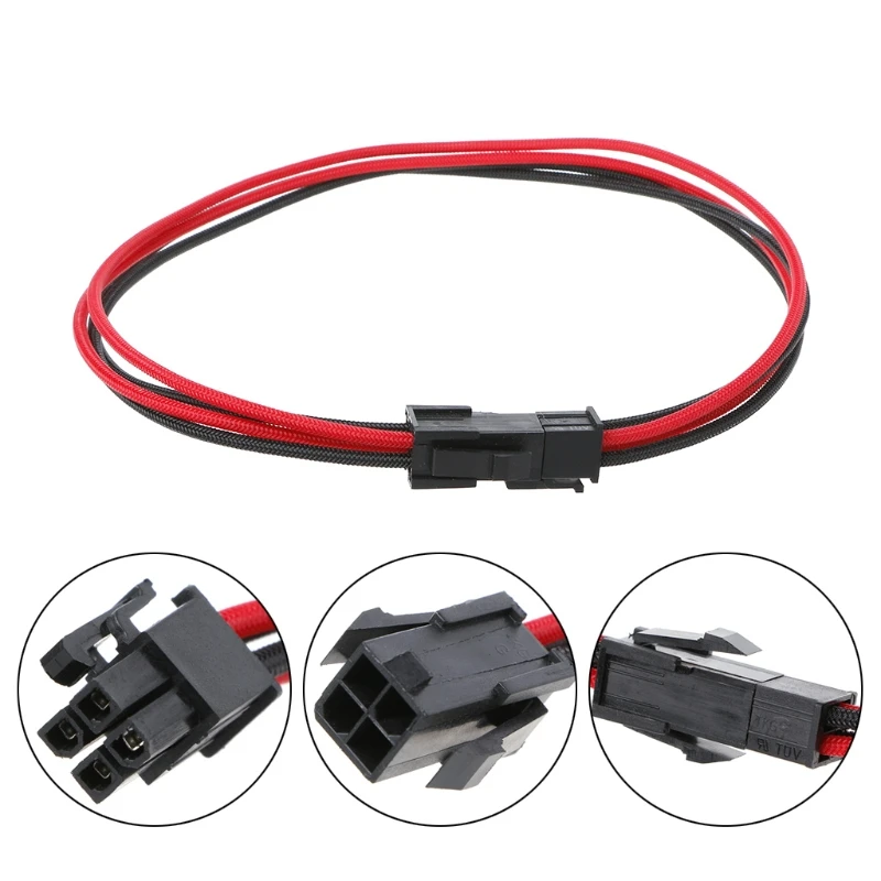 Новый ATX питание 24PIN Женский Мужской 20 + 4 P 18AWG PSU удлинитель мощность кабель