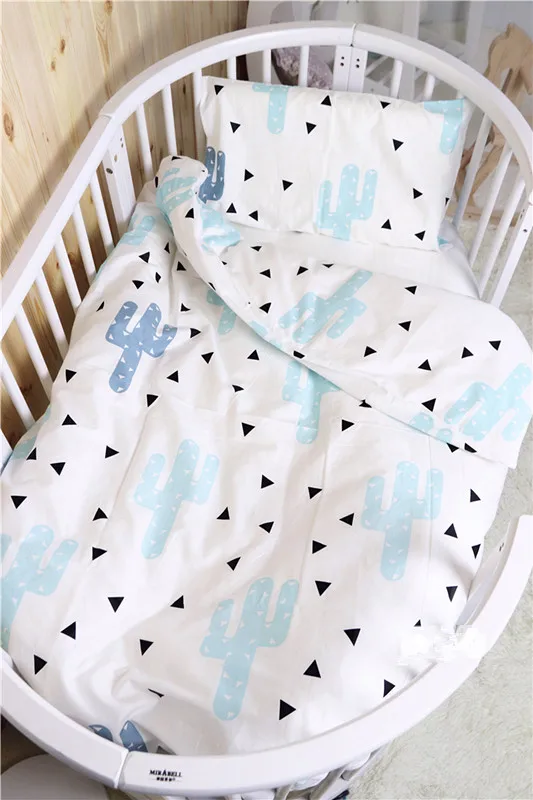 cactus crib bedding set boy