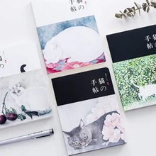 New Blank Vintage Sketchbook Diary Drawing Painting 80 Sheets Cute Cat Notebook Paper Sketch Book Office School Supplies Gift New Blank Vintage Sketchbook Diary Drawing Painting 80 Sheets Cute Cat Notebook Paper Sketch Book Office School Supplies Gift