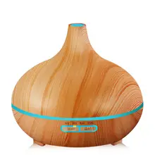 300ml Air Humidifiers Essential Oil Diffuser Aroma Humidifier lamp Purifier Electric Aroma Diffuser Mist Maker for Home-Wood