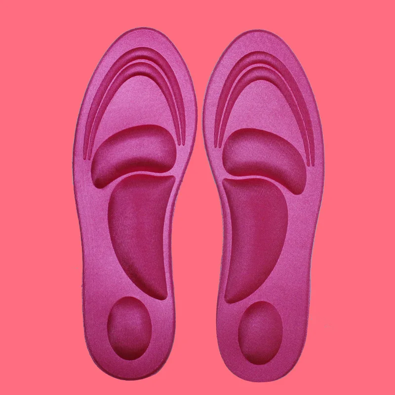 قوس دعم تقويم العظام عالية الكعب الإسفنج مكافحة الألم نعال الحذاء وسائد 3D تدليك نعل تدليك لينة مزيل العرق