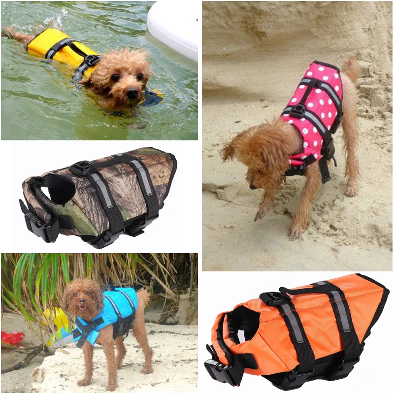 Dropshipping High Quality Dog Life Vest Pet Swimming Jacket Waterproof