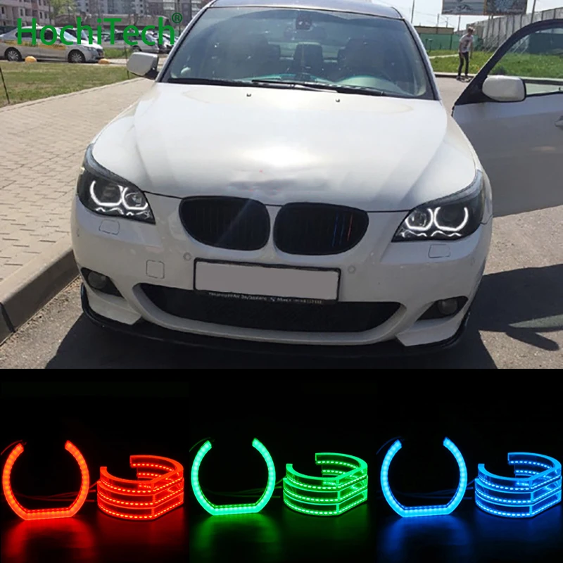 For BMW 5 SERIES E60 E61 LCI 525i 528i 530i 545i M5 07 10 RGB Angel