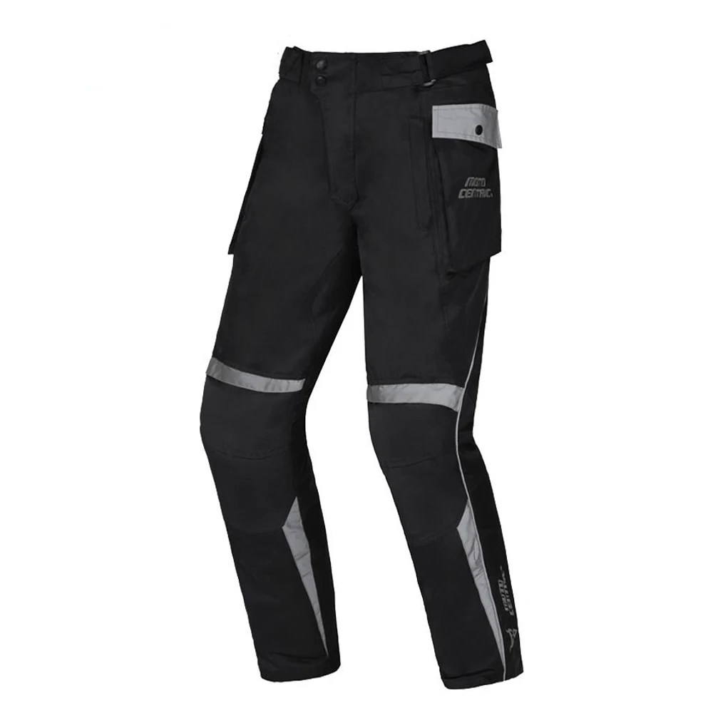 Мотоциклетные водонепроницаемые штаны с ночным отражением, мотоциклетные штаны, Мужские штаны для мотокросса, внедорожных гонок, мотоциклетные брюки - Цвет: Gray Pants