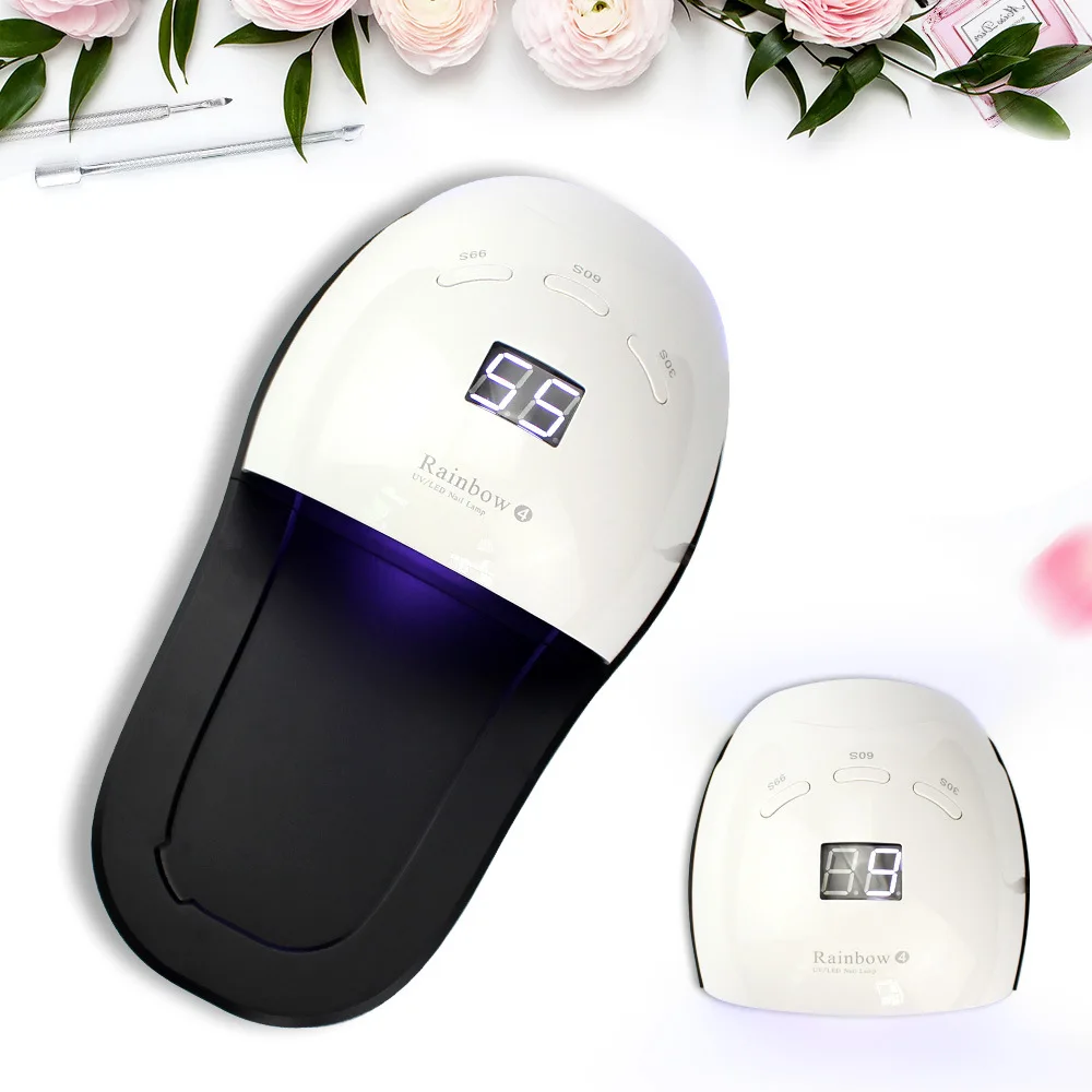 

Nail lamp nail machine UV LED nail light equipment intelligent 48W curing light therapy slippers nail dryer polishing machine