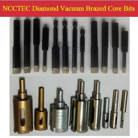 

[10mm length of straight shaft ] 60mm diameter Diamond Vacuum Brazing Core Bits CD60VBS FREE shipping|2-3/8'' Brazed tools