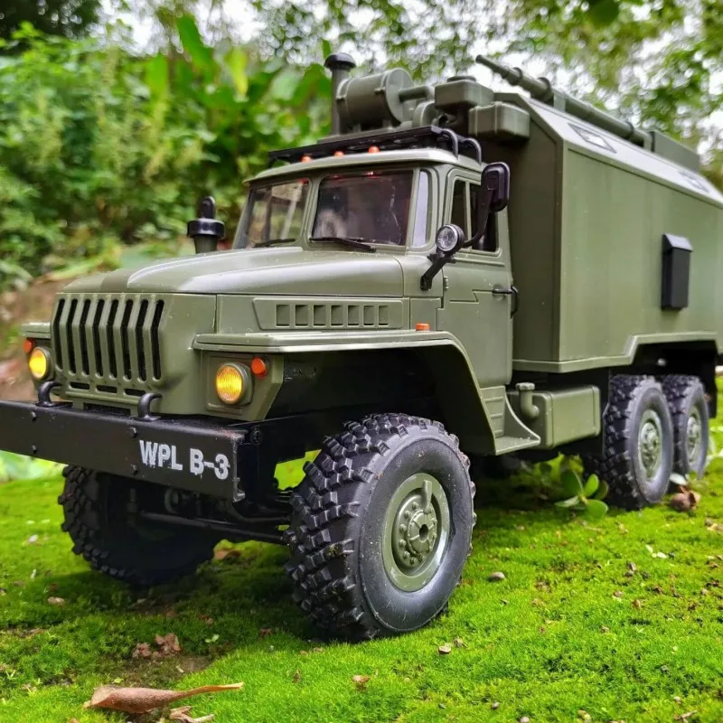 WPL B36 Ural 1/16 2.4G 6WD RC Car Military Truck Rock Crawler Command ...
