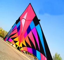 free shipping high quality 6squaremeters large delta kite easy control so beautiful in the sky ripstop