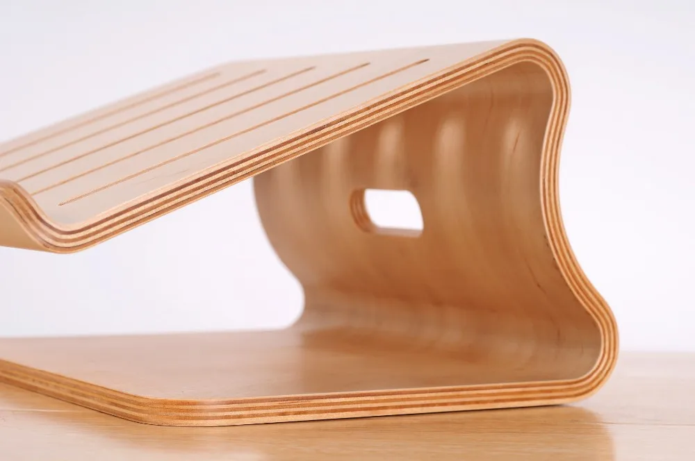 Модная деревянная подставка для ноутбука Кулер для ноутбука держатель для Macbook air для Macbook Pro Универсальный деревянный кронштейн для ноутбука