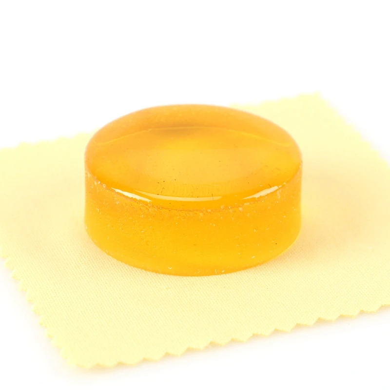 

25G Erhu Rosin Violin Rosin Transparent Yellow Rosin Handmade Rounded For Violin Viola Cello Bowed String