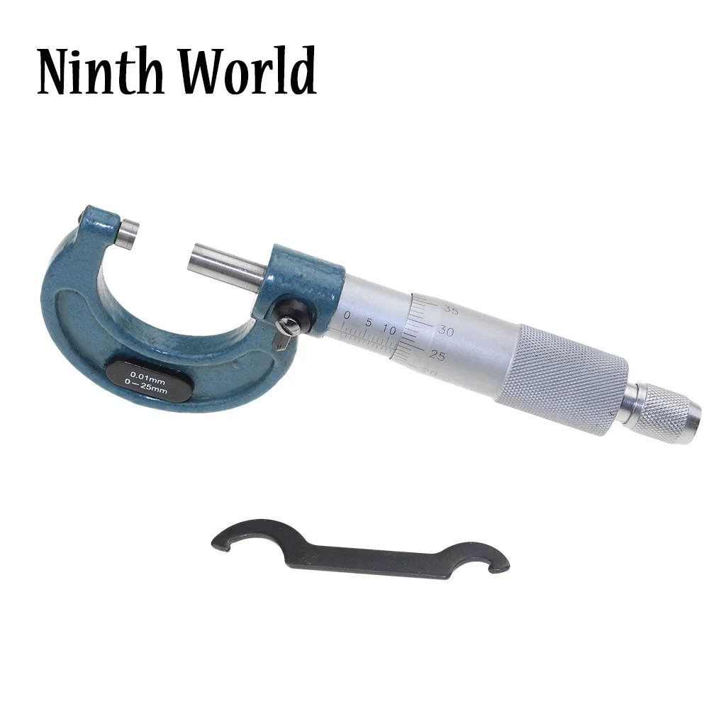 Range 0 25mm Accuracy 0 01mm Outside Micrometer font b Caliper b font Precision Measuring Tool