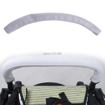 

Baby Pram Stroller Handle Bar Leather Protective Grip Case Armrest Cover Generic
