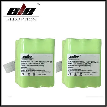 

Eleoption 2x 4.0Ah 4000mAh Ni-MH 7.2V Battery For Neato XV Signature Pro XV-11 XV-12 XV-14 XV-15 XV-21 XV-25
