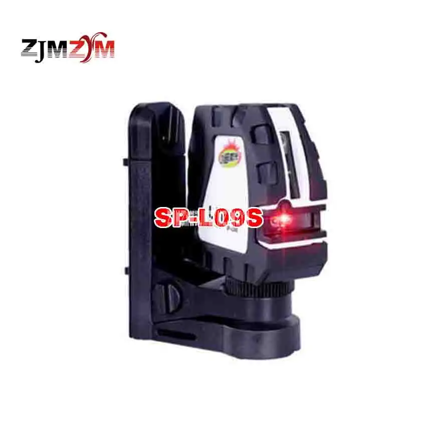 

New Arrival SP-L09S Mini Laser Level 3 Times Laser a Vertical Line and a Horizontal Line 2-wire Wall-mounted Laser Level 635nm