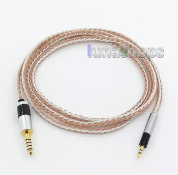 

LN005804 4.4mm Balanced 16 Cores OCC Silver Mixed Headphone Cable For Sennheiser Momentum 1.0 2.0 Over-Ear
