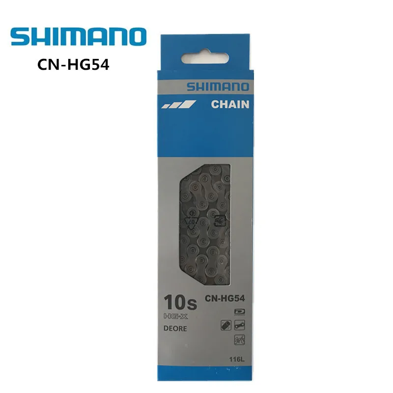 Shimano Deore HG54 10 Speed MTB / Mountain Bike HG X Chain 116L 10 Speed bike bicycle MTB 