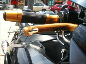

Motorcycle Accessories Hand Grip 7/8" Motorcycle CNC Aluminum Grip None-Slip Gel Rubber Handle Handlebar Dirt Pit bike Motocross