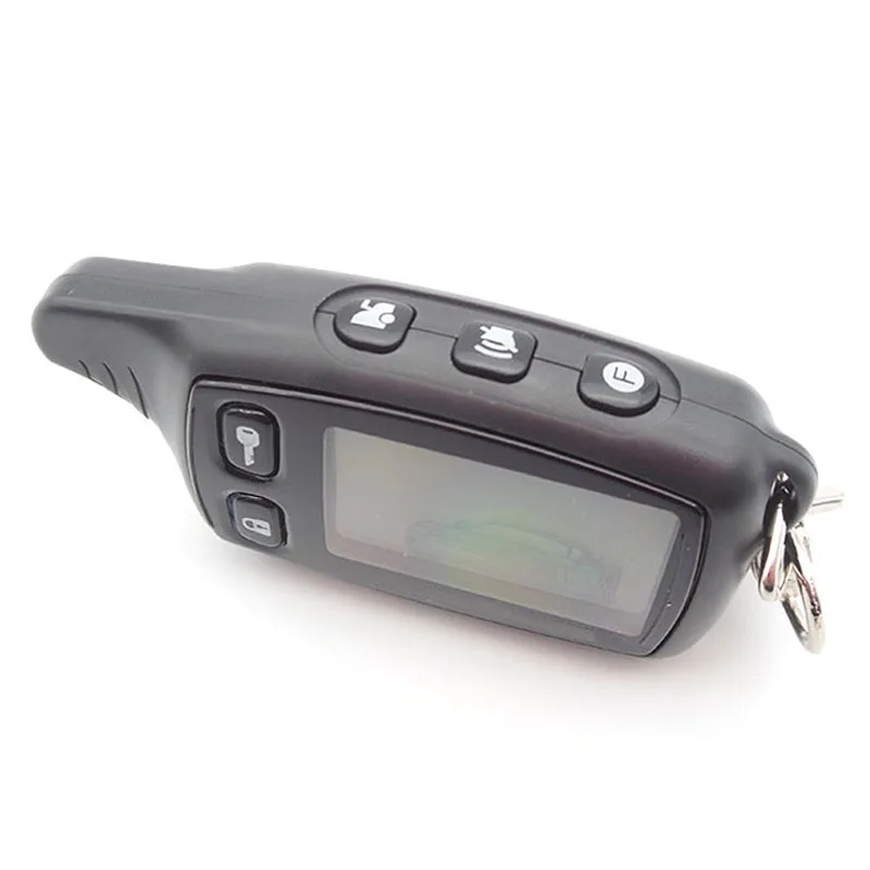 

TW-9010 LCD Remote Controller Key Fob russian Version Tomahawk TW9010 Two-Way Car Alarm System Tomahawk TW 9010