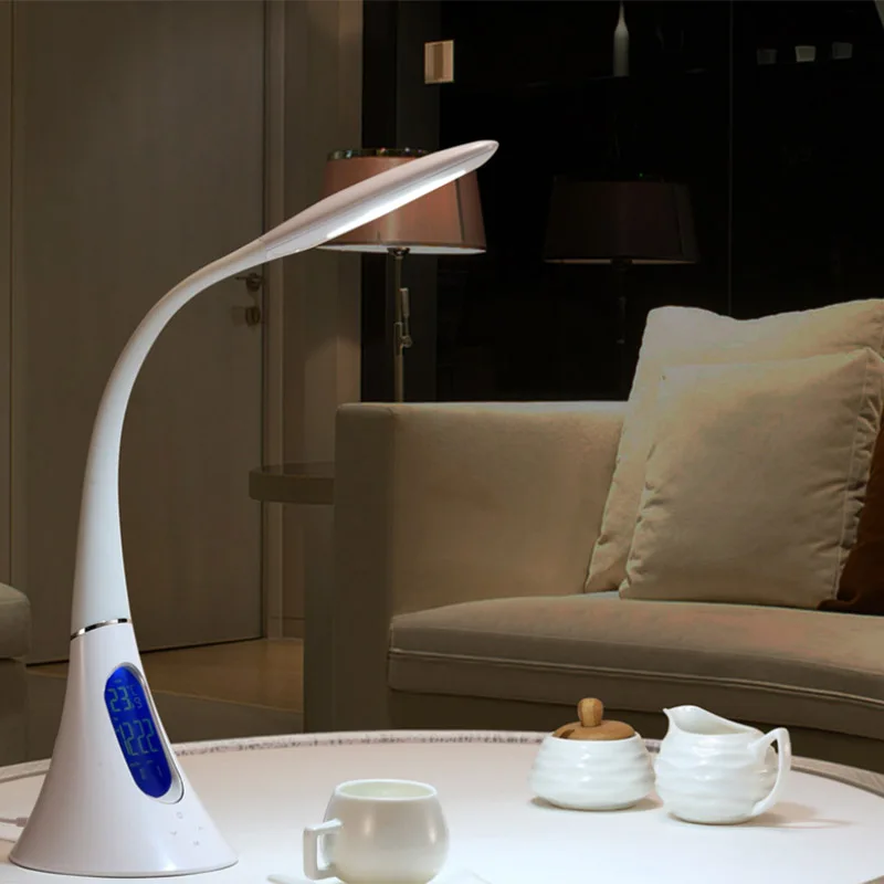 Us Plug Led Защита глаз Usb зарядка календарь энергосберегающие настольные лампы