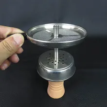 Аксессуары для кальяна фильтр Экран Pad Нержавеющая сталь кальян под заказ темно-серый держатель с Экран табачная чаша BD50