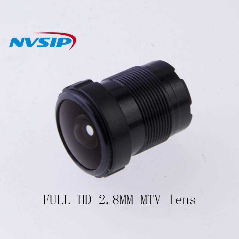 

4MP 1/2.7" 2.8mm 120 Degrees Wide Angle View Fisheye CCTV IR Fixed Board Lens M12 MTV Mount Holder Support for Analog IP Camera