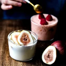 Термостойкий стеклянный пудинг чашка кафе десертная стеклянная чашка йогурт фруктовая чашка снек миска Гибискус чашка СВЧ lw123600