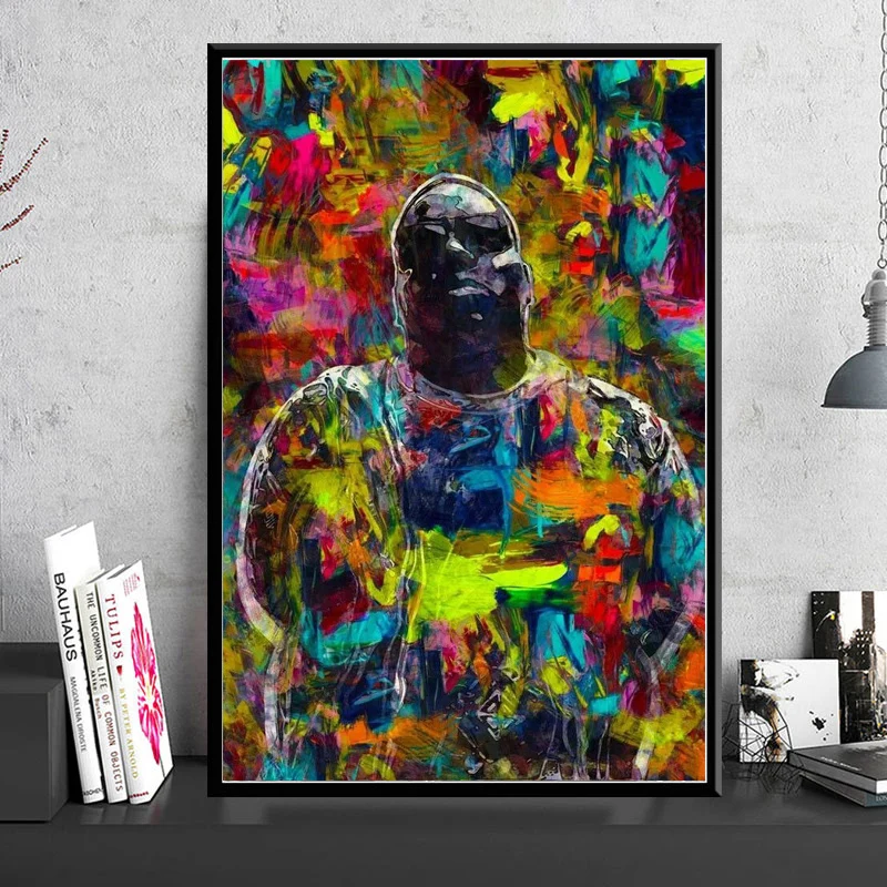 

Notorious B.I.G Biggie Smalls Tupac Shakur Rapper King Poster Wall Art Picture Posters and Print Canvas Painting Room Home Decor