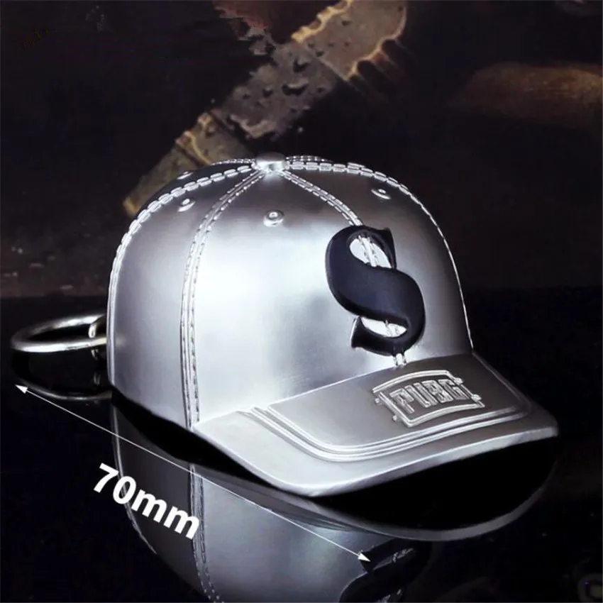  Game PUBG Classic Baseball Cap Playerunknown's Battlegrounds Cosplay Costumes Props Alloy Hat Armor