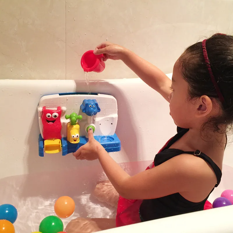 Candice guo пластиковая игрушка для ванной плавания пляжа водного колеса типа
