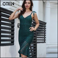 OTEN-Summer-Women-Spaghetti-Strap-Slim-Waist-V-Neck-Sexy-Backless-Lace-Party-Casual-Knee-Length