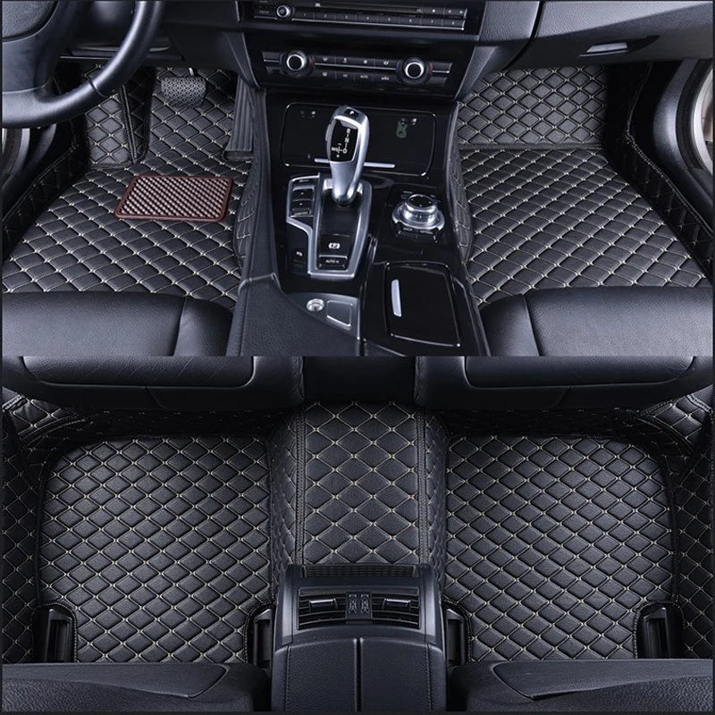 Custom fit car floor mats for Nissan Kicks Leaf Navara NP300 Skyline GT