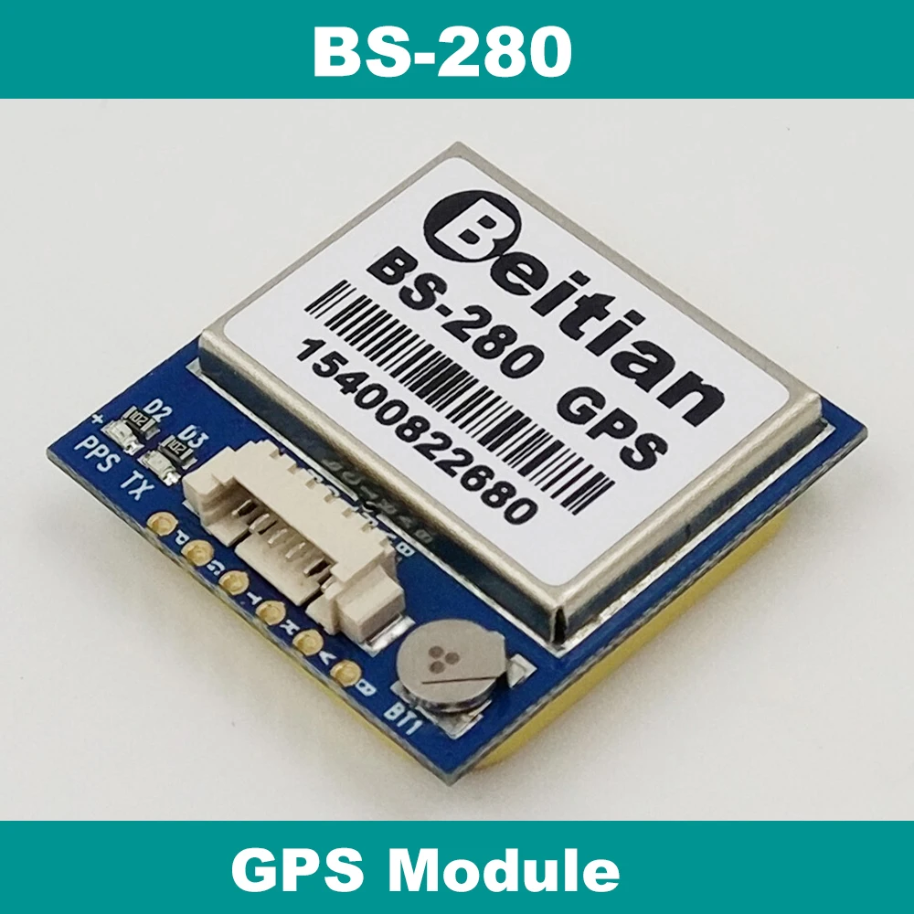 UART TTL level GPS chipset,GPS Module with antenna,with FLASH BS 280in