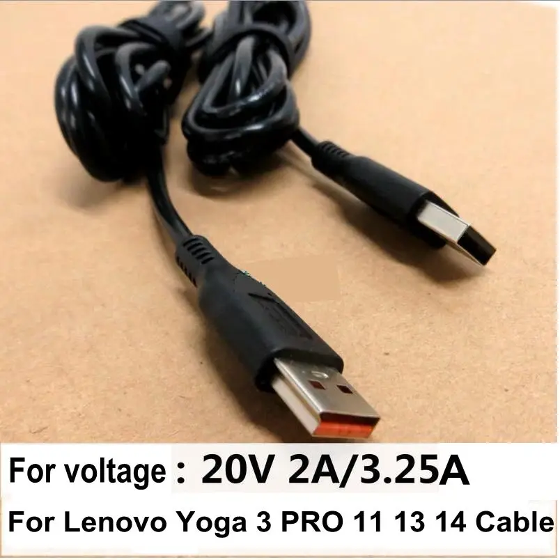1 шт. USB кабель адаптер питания зарядный шнур для ноутбука Lenovo Yoga3 Pro Yoga 3 Yoga4 700 900 Miix