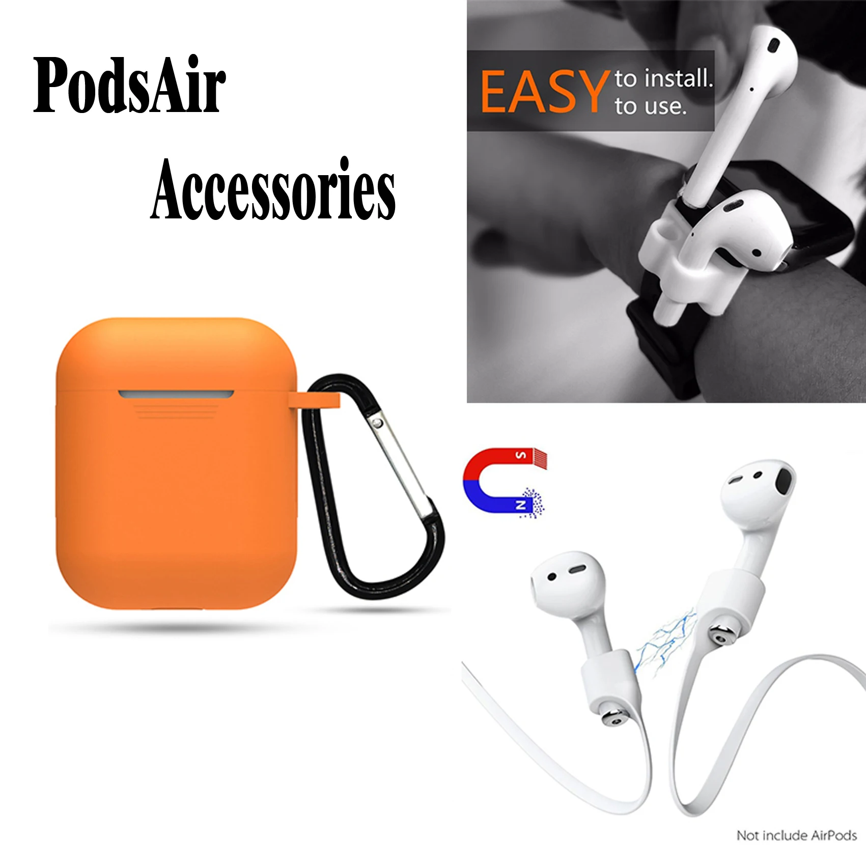 

PodsAir 2019 new airpods Touch ear pods air pods case cute air pod for lk te9 lk-te9 i11 tws I 11 i11tws i88 tws