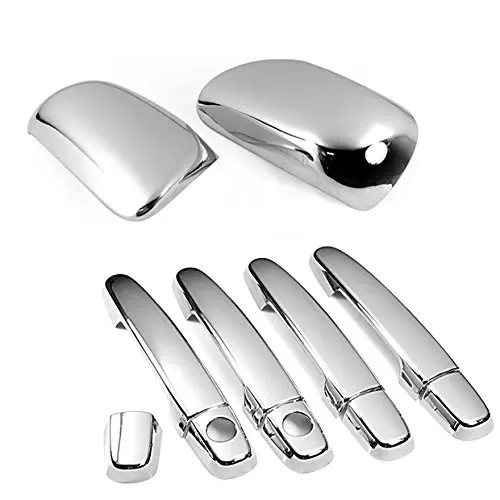 Chrome Side Door Handle + Mirror Covers for 20092013 Toyota Corolla