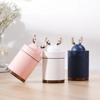 

2019 New Cute Deer Humidifier 260ml USB Diffuser Mini Home Office Air Humidifier Creative Gifts