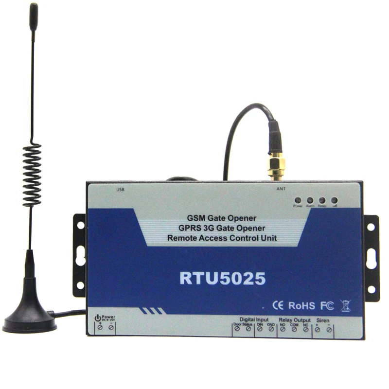 

GSM Gate Opener Relay Switch Remote Access Control Wireless Sliding gate Opener By Free Call Up to 999 authorized phone numbers