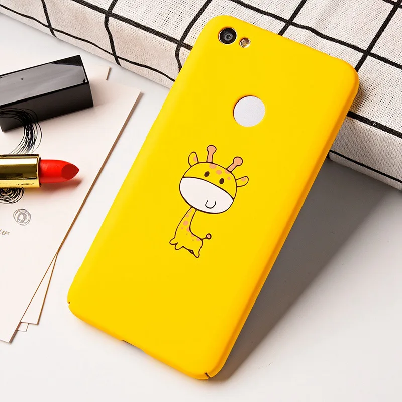 Artisome Giraffe Phone Cases For Xiaomi Mi A1 5X Case Cute Hard PC Case For Xiaomi Redmi 4X 5 5A 5 Plus Note 4X 5A Coque         (2)