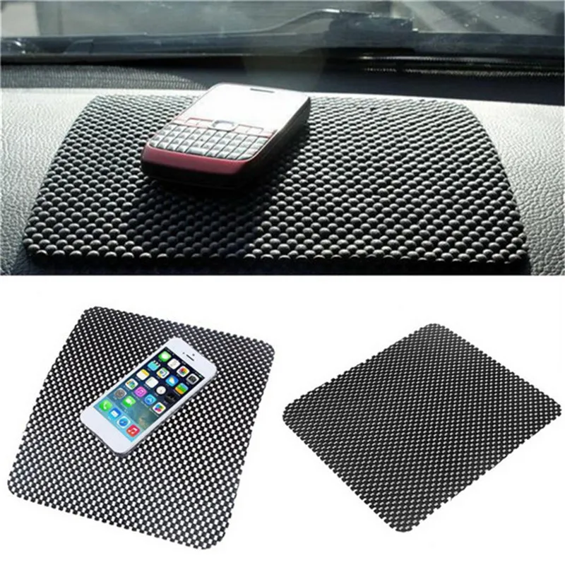 

1PCS Silicone Car Dashboard Anti-Slip Sticky Premium mat for Car Phone GPS cards Black PVC Foam Non-slip Pad Accessories 22*19cm