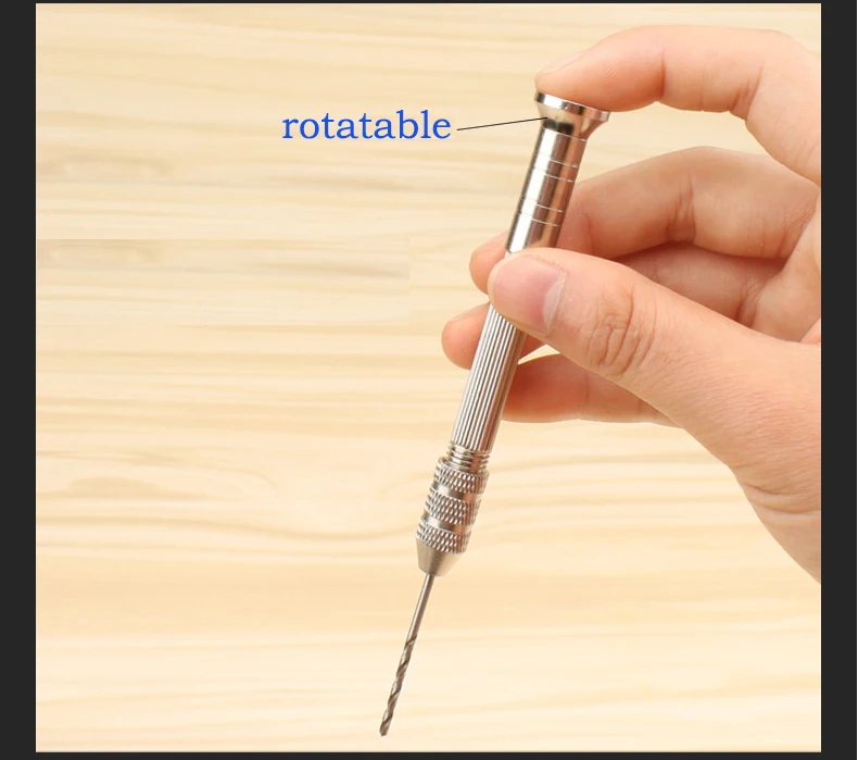 Ручная спиральная дрель ручной инструмент ручная дрель мини маленькая рукоятка Плотницкий патрон