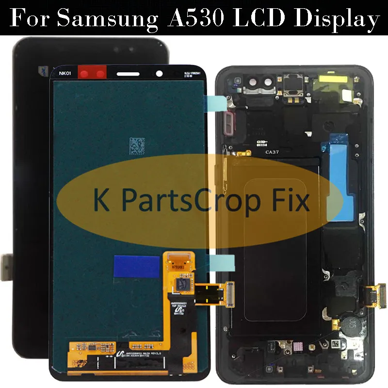 

For Samsung Galaxy A8 2018 A530 A530F A530DS A530N SM-A530N LCD With Frame Touch Screen Digitizer Assembly For Samsung A530 LCD
